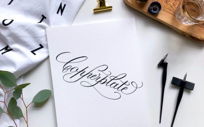 Copperplate kalligráfia