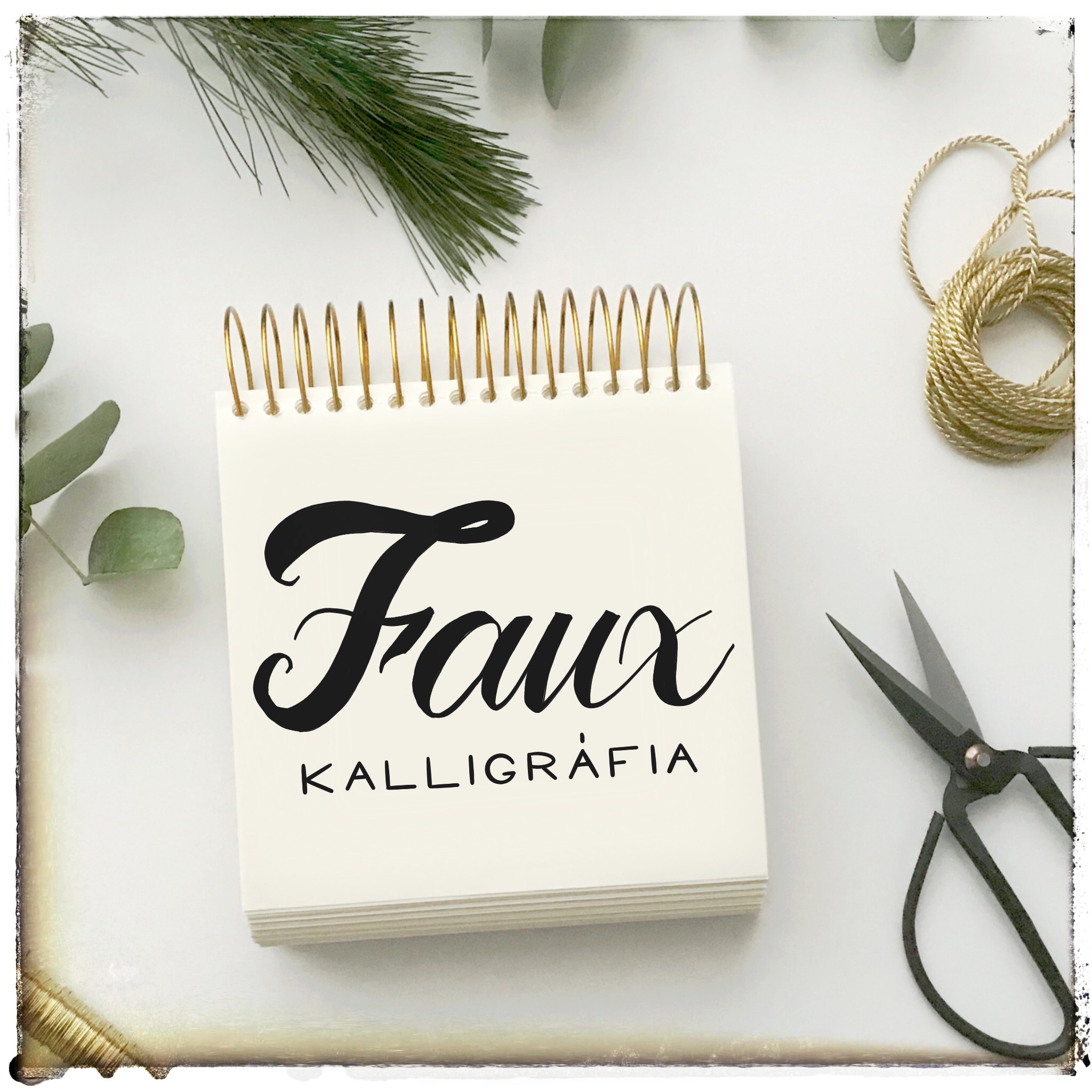 faux kalligráfia kezdő
