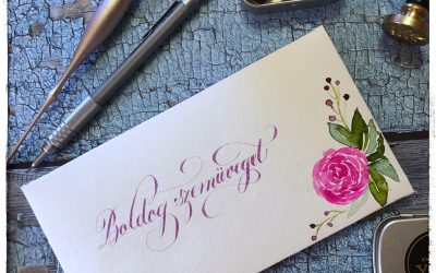 Csináld magad – akvarell boríték