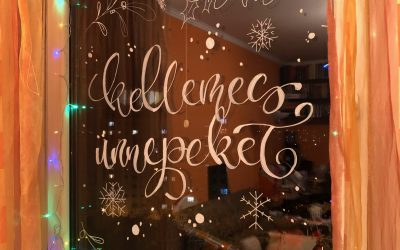 Csináld magad – karácsonyi ablakdíszítés