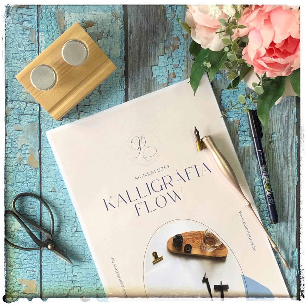 Kalligráfia Flow munkafüzet